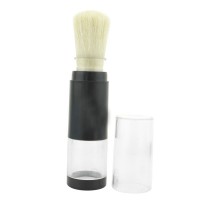 Goat Hair Powder Dispensing Brush Loose Powder Container with Brush